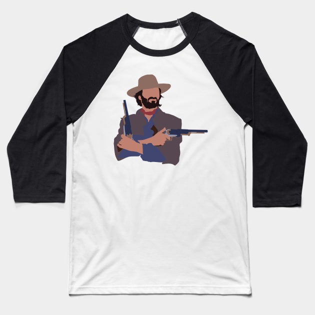 The Outlaw Josey Wales Baseball T-Shirt by FutureSpaceDesigns